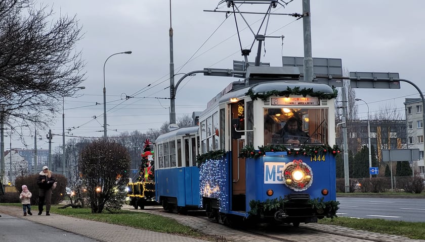 Świąteczny tramwaj