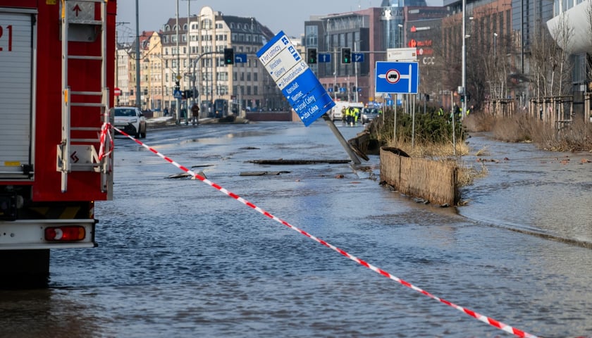 Awaria magistrali w centrum Wrocławia - 19 lutego