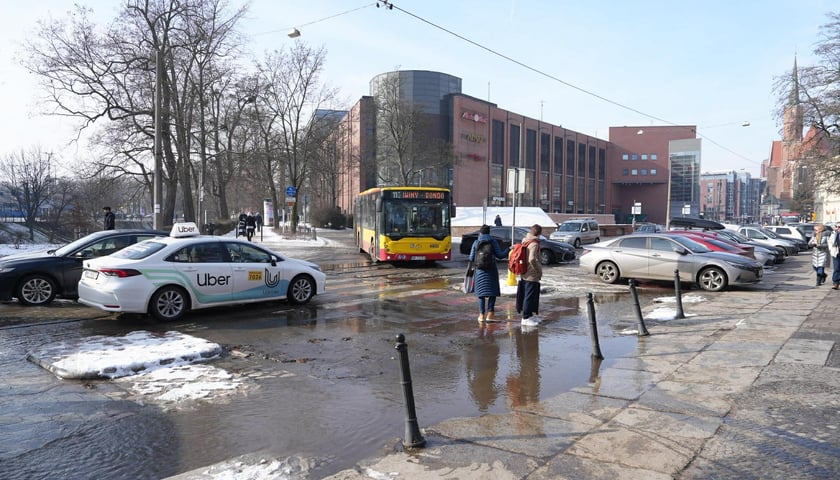 Awaria magistrali w centrum Wrocławia - 19 lutego