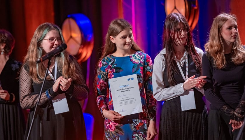 Gala zakończenia Festiwali Reżyserii Filmowej i Aktorstwa Filmowego we Wrocławkskim Centrum Kongresowym