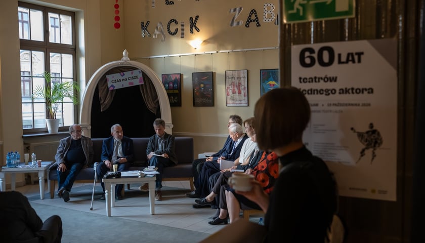 <p>Jubileusz 60-lecia Wrocławskich Spotkań Teatr&oacute;w Jednego Aktora we Wrocławskim Teatrze Lalek</p>