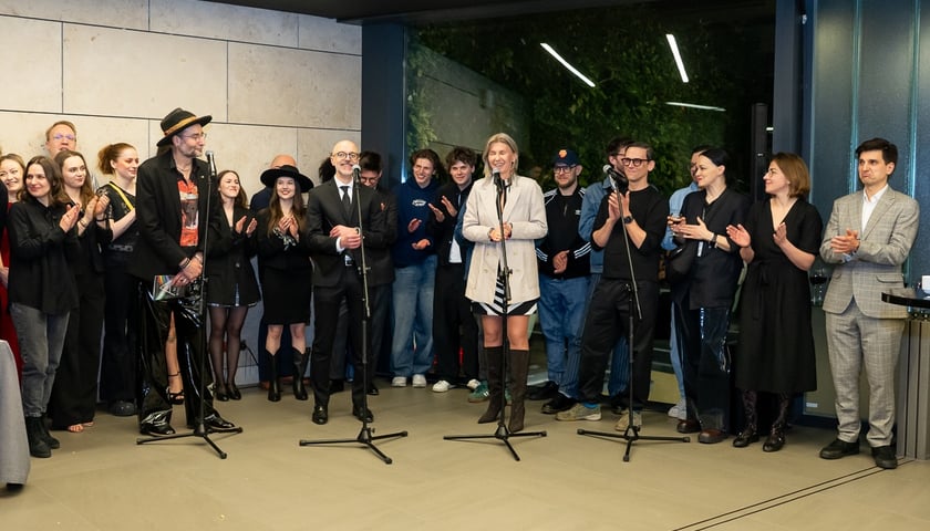 Spotkanie po spektaklu "Nie-Boska-Gala" podczas PPA