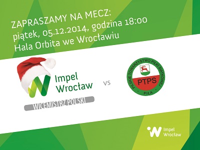 Mikołajkowy mecz Impel Wrocław – PGNiG Nafta Piła
