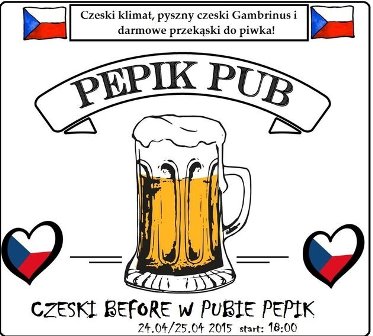 Czeski BEFORE w nowym pubie Pepik