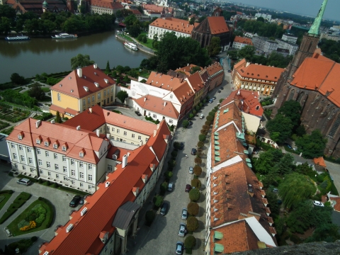 TARAS WIDOKOWY NA WIEŻY KATEDRY WROCŁAWSKIEJ