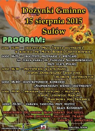 Dożynki Gminne w Sułowie