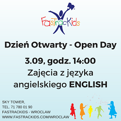 Zajęcia pokazowe - Dzień Otwarty FasTracKids