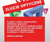 Wystawa ?Iluzje optyczne w Parku Handlowym Bielany 