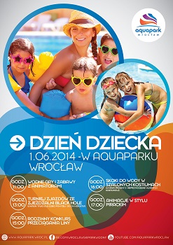 Dzień Dziecka w AQUAPARK WROCŁAW