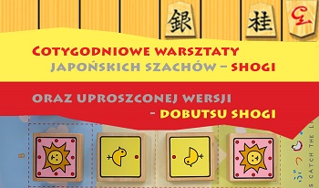 Cotygodniowe warsztaty japońskich szachów-shogi