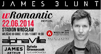 James Blunt, James Arthur, Alphaville i Sylwia Grzeszczak czyli Wromantic Festiwal na Stadionie Wrocław