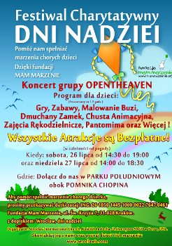 Festiwal charytatywny Dni Nadziei