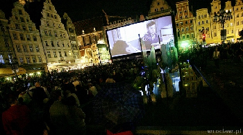 Kino plenerowe na Rynku