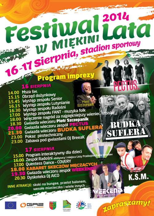 Festiwal Lata w Miękini 2014