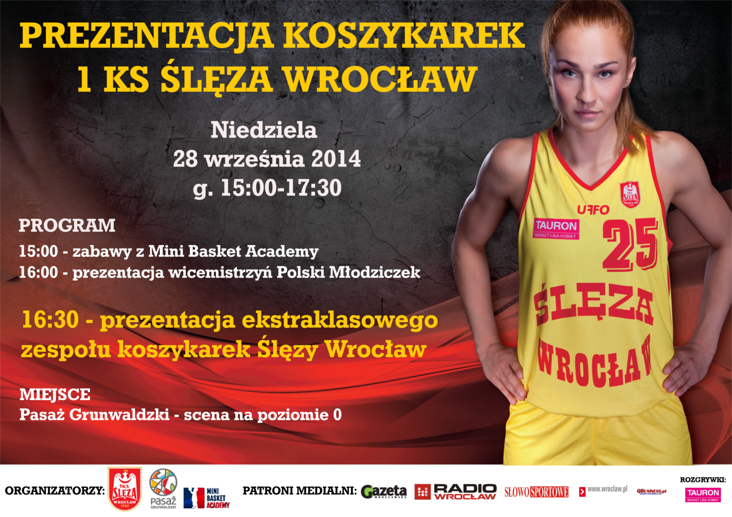 Prezentacja drużyny koszykarek Ślęzy Wrocław