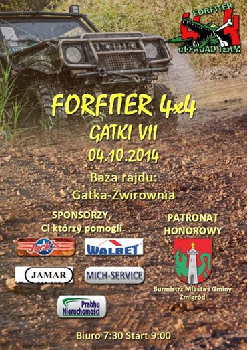 Rajd off-road Forfiter 4x4 