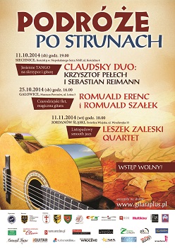 CLAUDSKY DUO Krzysztof Pełech i Sebastian Reimann Jesienne tango na skrzypce i gitarę