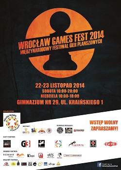 IV edycja Międzynarodowego Festiwalu Gier Planszowych – WROCŁAW GAMES FEST 2014