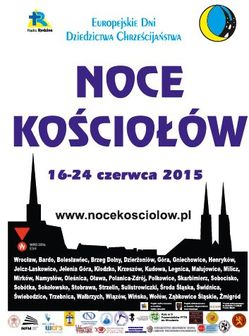 Noce Kościołów 2015