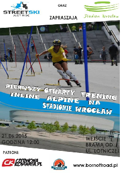 Pierwszy oficjalny trening Inline Alpine