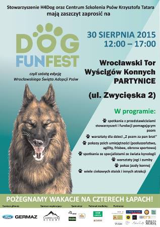 Wrocławskie Święto Adopcji Psów Dog Fun Fest