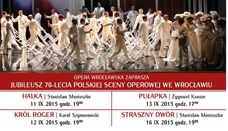 Jubileusz Opery Wrocławskiej 
