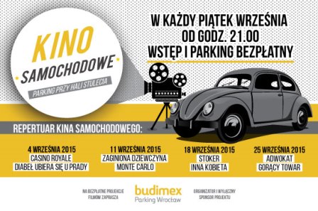 Kino Samochodowe koło Hali Stulecia