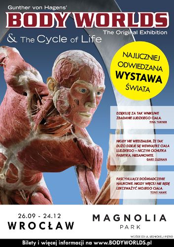 Wystawa BODY WORLDS & The Cycle of Life w Magnolii