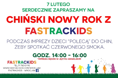 Chiński Nowy Rok z FasTracKids