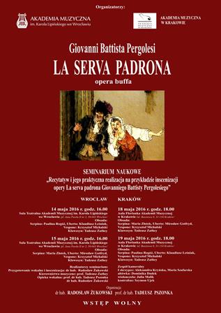 „La serva padrona” Giovanniego Battisty Pergolesiego – opera buffo