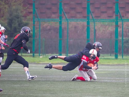 Football amerykański: Wrocław Outlaws kontra Warsaw Dukes