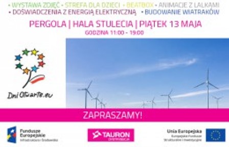 Dni Otwarte Funduszy Europejskich – piknik Tauron „Pozytywna energia”na Pergoli