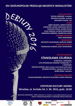 Debiuty 2016 – Koncert Galowy z recitalem Stanisławy Celińskiej 