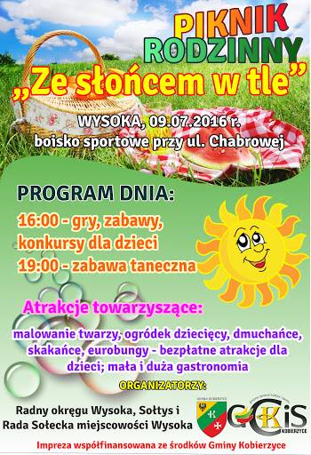 Piknik rodzinny w Wysokiej
