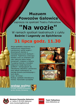 Spektakl „Na wozie” w Galowicach