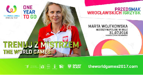 „Trenuj z Mistrzem The World Games”: bule z mistrzynią Polski, Martą Wojtkowską