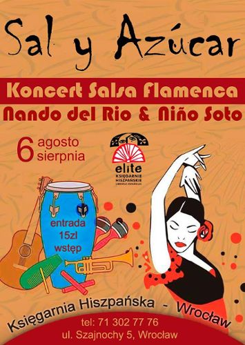 Flamenco w księgarni Hiszpańskiej