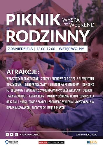 Piknik rodzinny na Wyspie Słodowej