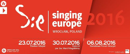 Singing Europe 2016 – koncert w NFM