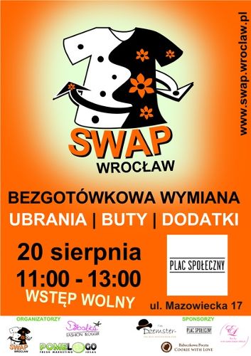 Bezgotówkowa wymiana ubrań SWAP Wrocław
