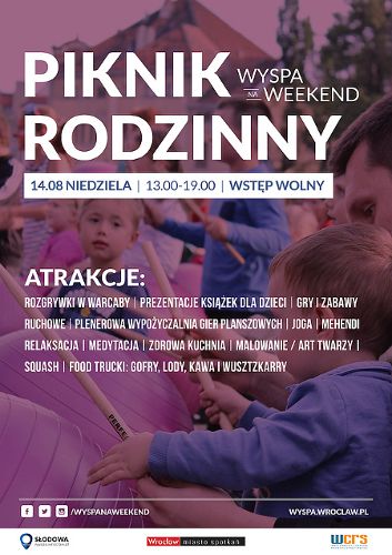 Piknik rodzinny na Wyspie Słodowej