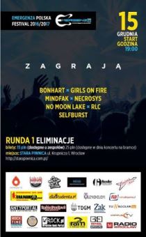 Emergenza Festival 2016/2017– eliminacje 