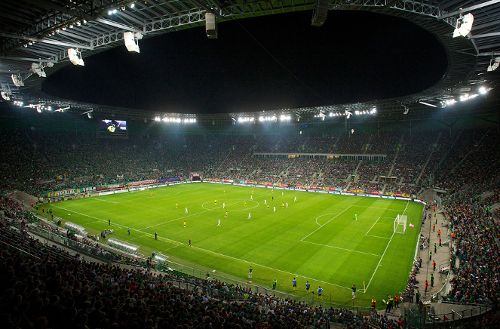 Zwiedzanie z przewodnikiem Stadionu Wrocław w zimowej odsłonie