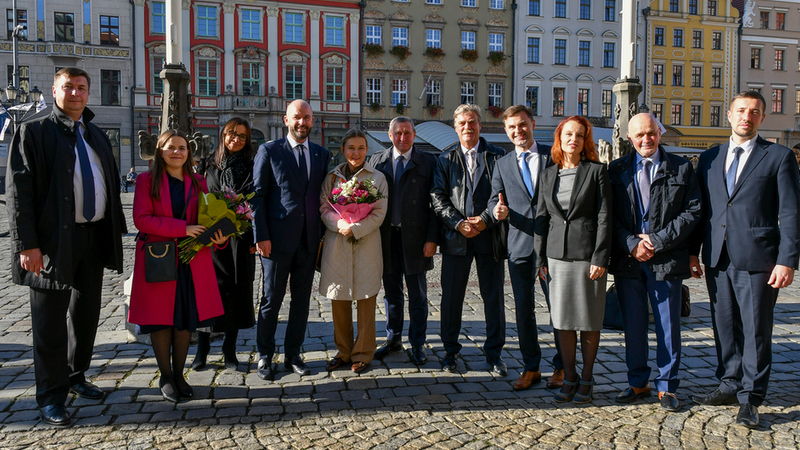 Konsulat Generalny Ukrainy we Wrocławiu powstanie na pl. Nankiera, fot. UMW