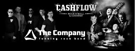 Cashflow i The Company. Wspólny koncert dwóch zespołów które kochają Rock'n Rolla.