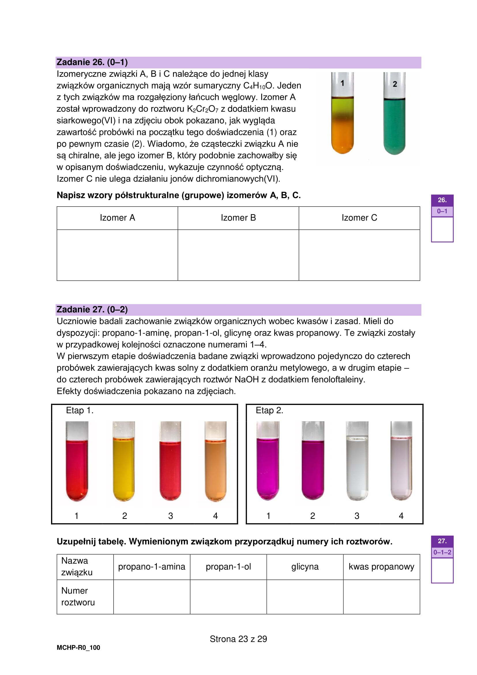 Dziś matura próbna 2023 z chemii, poziom rozszerzony. Zobacz arkusze