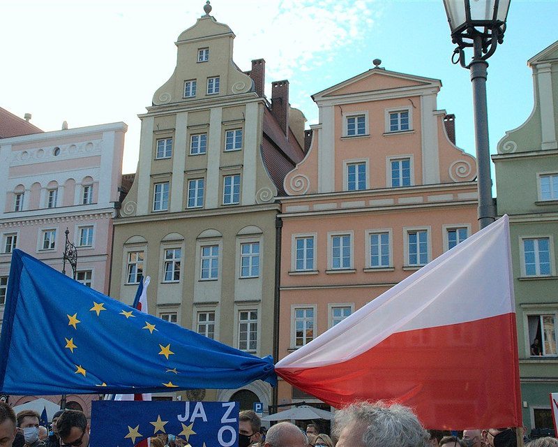 ZostajeMy - protest we Wrocławiu. 10 października, fot. redakcja www.wroclaw.pl