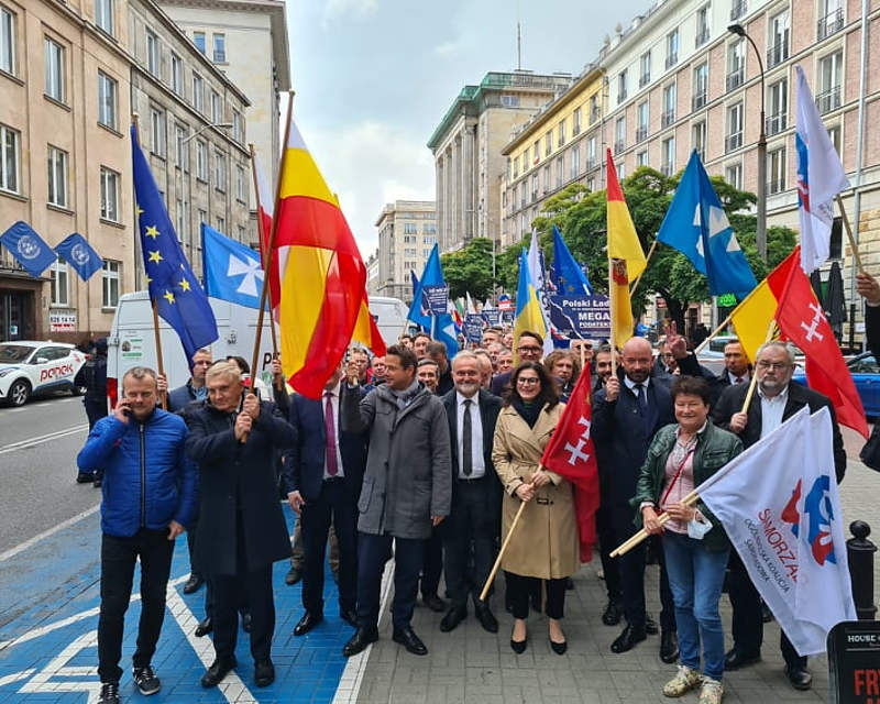 Protest samorządowców w Warszawie, 13 października, polski ROZKłada 