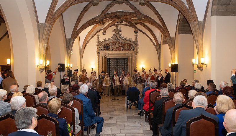 Chór Kameralny Piastuny wystąpił dla jubilatów