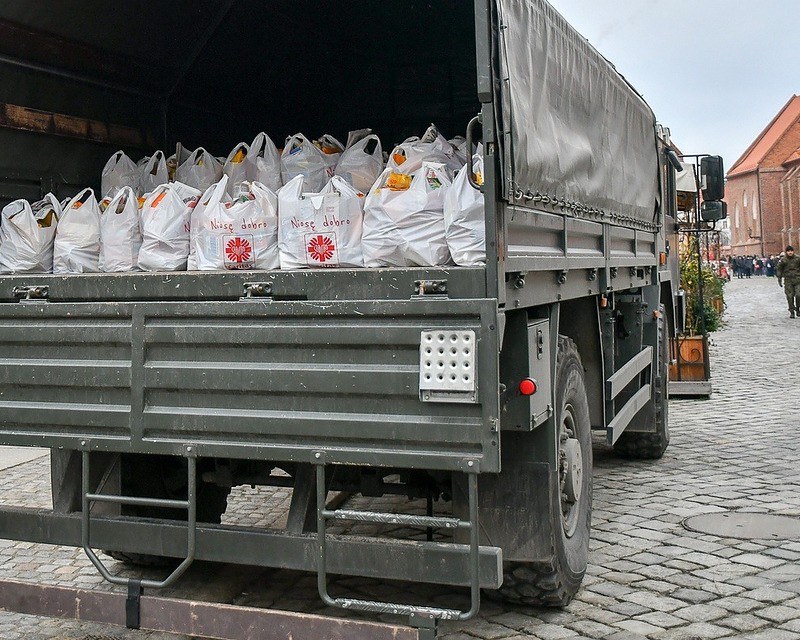 Świąteczne paczki Caritasu we Wrocławiu